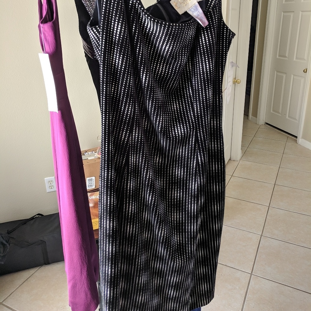 Alberto Makali Sport Velvet Formal Black Dress
